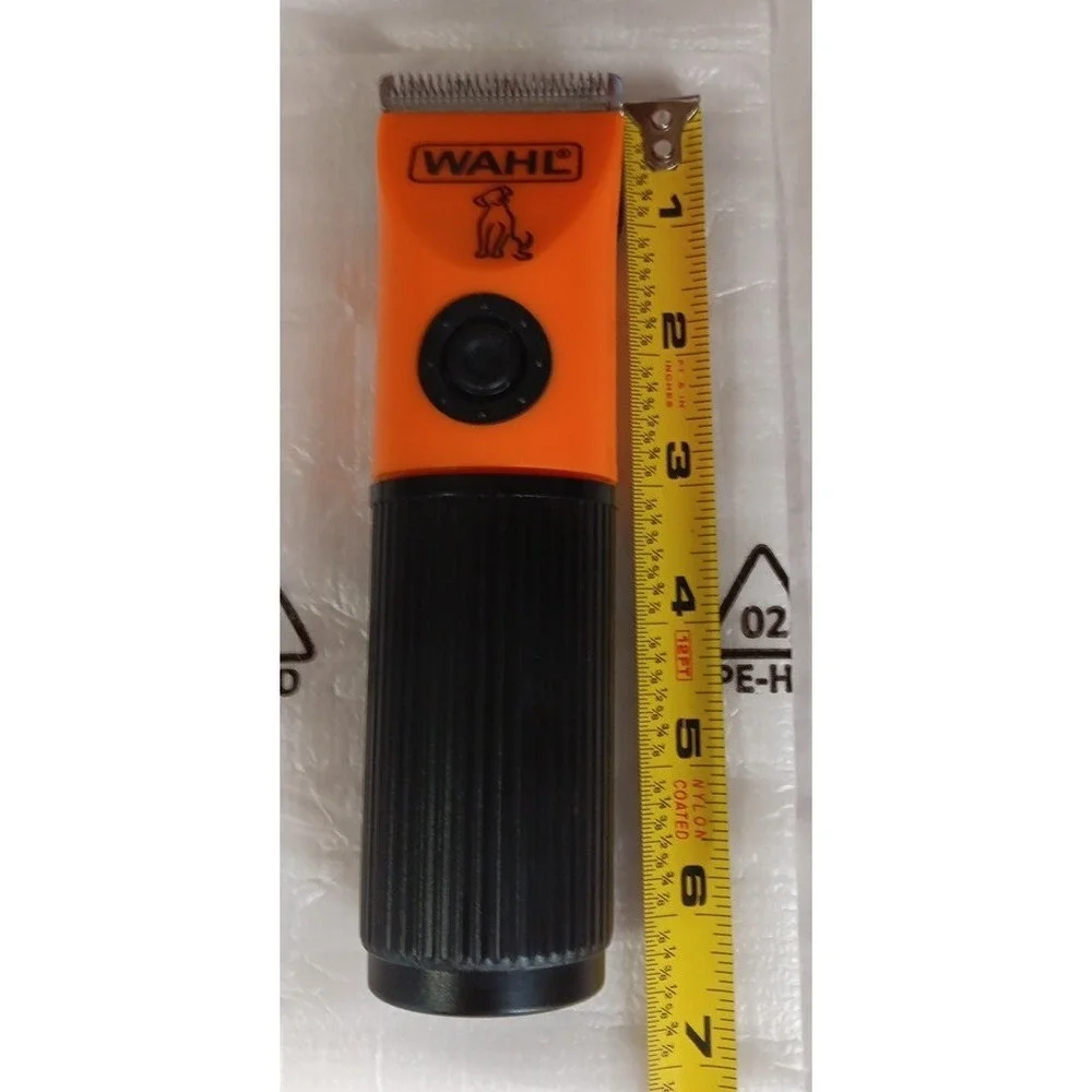 Wahl Touch Up Pet Trimmer Touch Up Clipper Battery Powered Orange/Black READ‎